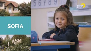 Sofia, atteinte d'une leucémie à l'âge de 4 ans