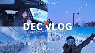 VLOG. 周末小记❄️逃离城市的48小时:P