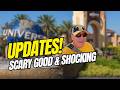 Updates! Some Scary and One Shocking at Universal Studios