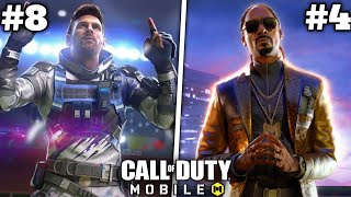Every Collab Character In Cod Mobile😳🔥 (12 Skins)