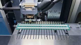 High-Speed Automated NTC Sensor Soldering and Wire Cutting Machine