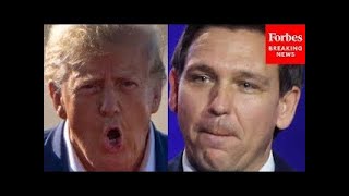 JUST IN: Trump Lobs Fresh Attack On DeSantis Just Before Florida Governor Jumps Into 2024 Race