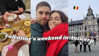 Weekend Vlog: Valentine's Day and day trip to Antwerp!