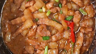 Cách làm Thịt Kho Mắm Ruốc Sả Ớt thơm ngon ăn hao cơm, để được lâu