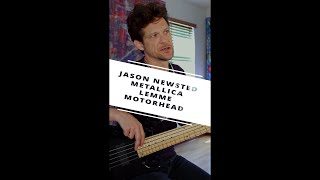 Jason Newsted talks about Lemmy playing with a pick #metallica #motorhead #bassguitar 🤟🎸🤟