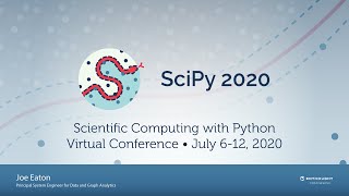 GPU-Accelerated Data Analytics in Python |SciPy 2020| Joe Eaton