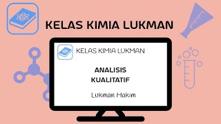 Analisis Kualitatif  -Pembagian Kation-