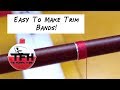 Rod Building: Easy Trim Bands (How To Make A Trim Band)