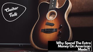 Guitar Talk - Fender Mexican Acoustasonic Player Telecaster Review