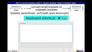 04 How to Insert scalable parenthesis's in Keynote, Pakes, and Numbers