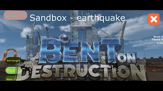 earthquake simulation in Unity - building destruction