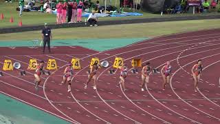 20241014145323宮崎市民スポーツ大会高共女100ｍ1組