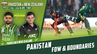Let's Recap Pakistan's Fall of Wickets And Boundaries | 3rd T20I 2023 | PCB | M2B2T