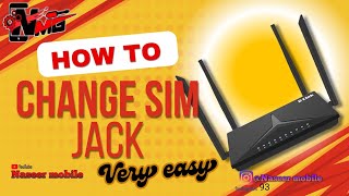 How to change wi-fi sim jack. Dlink wi-fi sim jack repair.