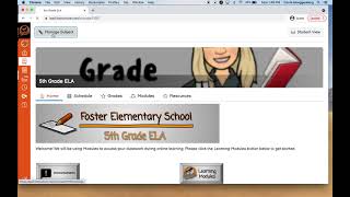 Canvas For Elementary Overview