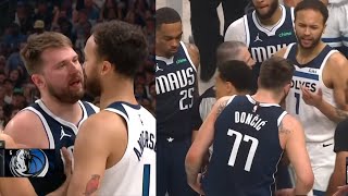 LUKA DONCIC DROPS KYLE ANDERSON TO FLOOR AFTER FIGHT BREAKS OUT! TRASH TALKS TEA