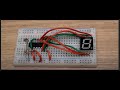 Object Counter Circuit using LDR and 4033IC