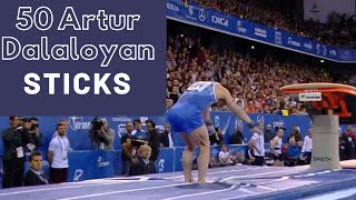 50 Artur Dalaloyan Sticks - Gymnastics Sticks Compilation