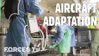 The RAF Aircraft TRANSFORMED To Fight Coronavirus | Forces TV