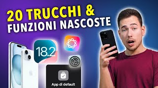 20 SUPER TRUCCHI \u0026 FUNZIONI NASCOSTE per iPhone (2025)