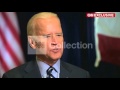 BIDEN: NO EXISTENTIAL THREAT TO THE US RIGHT NOW