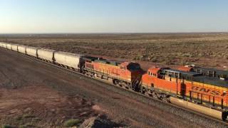 Railfanning the BNSF Seligman Sub around Winslow!