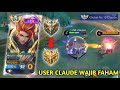 BEGINI CARA ROTASI DAN FARMING CLAUDE SEPERTI PENJOKI !! BEST CLAUDE GAMEPLAY 2024 - MLBB