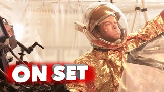 The Martian: Behind the Scenes Movie Broll - Matt Damon, Ridley Scott, Kate Mara | ScreenSlam