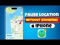 how to freeze location on find my iphone | how to pause location on find my iphone