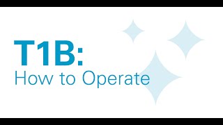T1B Walk-Behind Micro-Scrubber | How To Operate | Tennant Company