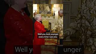 Cheeky Nelson Mandela Makes the Queen Blush (2003)