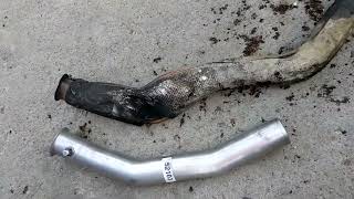 BANKS DOWNPIPE FOR 093 ATS 7.3IDI GBE 52103 DOWN PIPE INSTALL