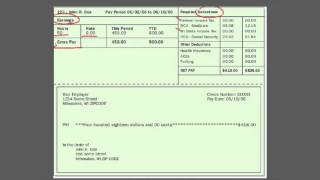 How To Understand Your Paycheck