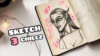 Sketch ChillZ seSsion 3 : [ creepy girl ]