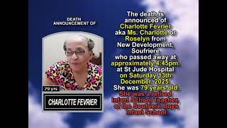 Charlotte Fevrier ~ Short Obituary