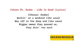 Future ft. Drake - Life Is Good (Lyrics) 2020