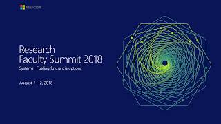 Faculty Summit 2018 Introduction