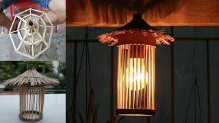 How To Make Lamp beautiful from bamboo - Bamboo Furniture