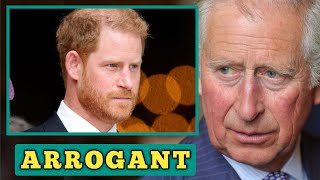ARROGANT!🛑 King Charles worried as Harry says he won't return until William apologize to Meghan