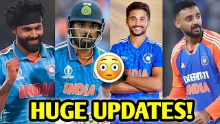 HUGE UPDATES on INDIA CT SQUAD! 😳🔥| Champions Trophy 2025 Cricket News Facts