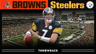 Big Ben COOKS in 1st Matchup with Cleveland! (Browns vs. Steelers 2004, Week 5)