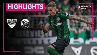 SC Preußen Münster - SV Sandhausen | Highlights 3. Liga | MAGENTA SPORT