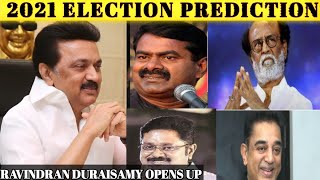 2021 Stalin vs Rajini,Seeman,Kamal,TTv Centric Election | Ravindran Duraisamy Interview | தacinema.