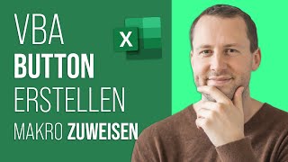 Create Excel VBA button and assign macro