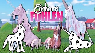 wir züchten 🅿🅸🅽🅺🅴 EINHORN-FOHLEN 💗🦄💗 Horse Life ⭐️ Roblox