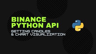 Binance Python API - Getting candles & chart visualization with Plotly