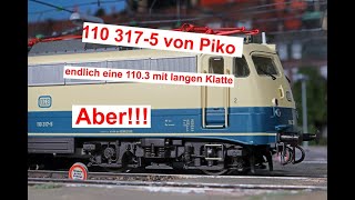 3x Oberfranken (74) - Piko 110 317 schöne Lok, aber ...