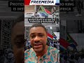 Nigerians crowns Igbo king in South Africa protest erupts