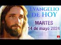 Evangelio de HOY. Martes 14 de mayo 2024 Lc 24,35-48 La paz sea con vosotros.