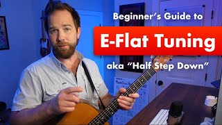 Tuning Down 1/2 Step, Quickly Explained (E-flat Tuning basics)